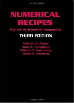 Numerical Recipes 3rd Edition: The Art of Scientific Computing