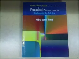 עטיפת הספר Student Solutions Manual for Stewart/Redlin/Watson's Precalculus: Mathematics for Calculus, 5th מאת James Stewart