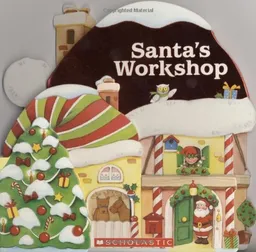 Shaped Board Book (Santa's Workshop)