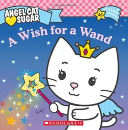 עטיפת הספר Wish For A Wand (Angel Cat Sugar) מאת Megan Bryant