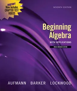 Beginning Algebra with Applications, Multimedia Edition