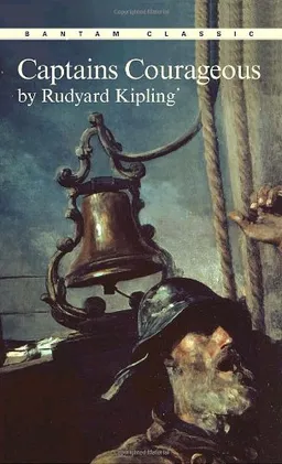 עטיפת הספר Captains Courageous (Bantam Classic) מאת Rudyard Kipling