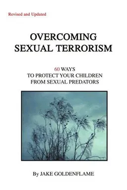 עטיפת הספר Overcoming Sexual Terrorism: 60 Ways to Protect Your Children from Sexual Predators מאת Jake Goldenflame