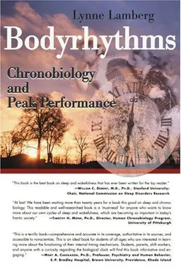 עטיפת הספר Bodyrhythms: Chronobiology and Peak Performance מאת Lynne Lamberg