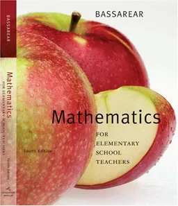 עטיפת הספר Mathematics for Elementary School Teachers מאת Tom Bassarear