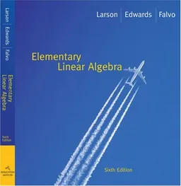 עטיפת הספר Elementary Linear Algebra מאת Ron Larson