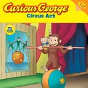 Curious George Circus Act CG TV 8x8 Lift-the-flap