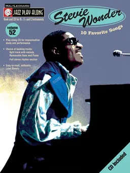 Stevie Wonder: Jazz Play Along Volume 52 (Jazz Play-Along Series)