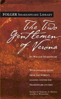 עטיפת הספר The Two Gentlemen of Verona (Folger Shakespeare Library) מאת William Shakespeare