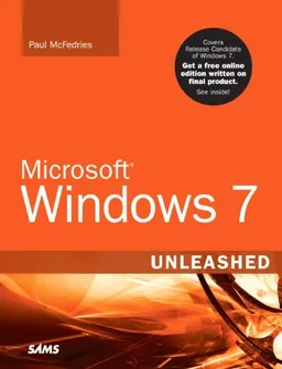 עטיפת הספר Microsoft Windows 7 Unleashed מאת Paul McFedries