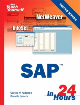 עטיפת הספר Sams Teach Yourself SAP in 24 Hours (2nd Edition) מאת George W. Anderson