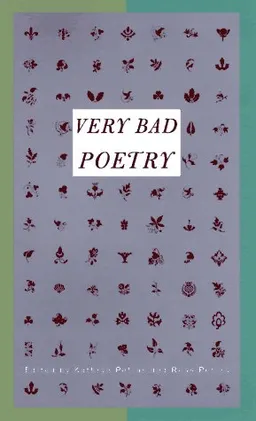עטיפת הספר Very Bad Poetry מאת Ross Petras