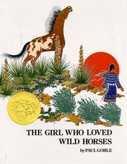 עטיפת הספר The Girl Who Loved Wild Horses (Richard Jackson Books (Atheneum Hardcover)) מאת Paul Goble