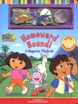 Homeward Bound!: A Magnetic Playbook (Dora the Explorer)