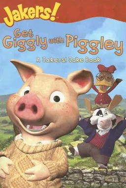 עטיפת הספר Get Giggly with Piggley: A Jakers! Joke Book מאת Lara Bergen