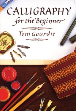 עטיפת הספר Calligraphy for the Beginner מאת Tom Gourdie