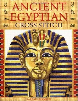 עטיפת הספר Ancient Egyptian Cross Stitch מאת Barbara Hammet