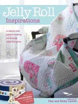 עטיפת הספר Jelly Roll Inspirations מאת Pam Lintott