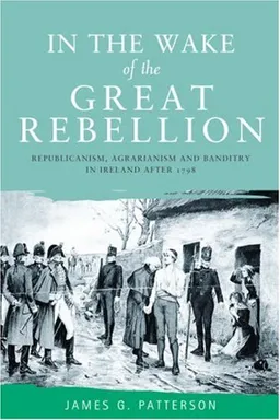 עטיפת הספר In the Wake of the Great Rebellion: Republicanism, Agrarianism and Banditry in Ireland after 1798 מאת James Patterson