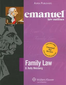 Emanuel Law Outlines:Family Law