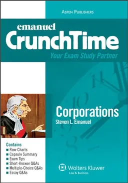 עטיפת הספר CrunchTime Corporations מאת Steven Emanuel