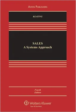 עטיפת הספר Sales: A Systems Approach מאת Daniel L. Keating