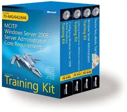 עטיפת הספר MCITP Self-Paced Training Kit (Exams 70-640, 70-642, 70-646): Server Administrator Core Requirements (PRO-Certification) מאת Orin Thomas