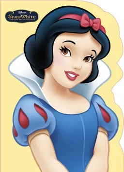 Snow White and the Seven Dwarfs (Shaped Coloring Book)