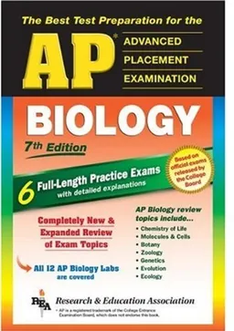 AP Biology (REA) - The Best Test Prep for the AP Exam: 7th Edition (Test Preps)