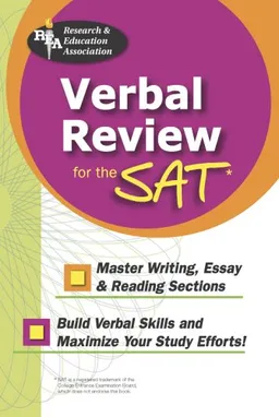 עטיפת הספר Verbal Review for the SAT (REA) (Test Preps) מאת The Staff of REA