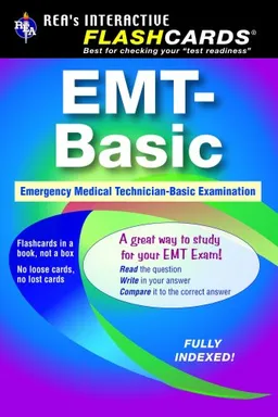 EMT-Basic - Interactive Flashcards Book for EMT (REA) (REA Test Preps), Not the Premium Edition