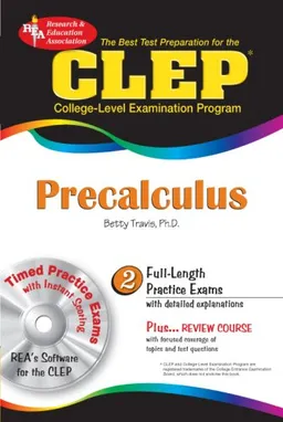 עטיפת הספר CLEP Precalculus w/CD (REA) (The Best Test Preparaion) מאת Betty Travis PhD