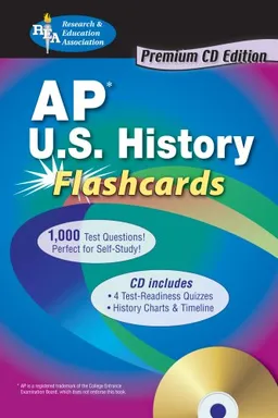 AP U.S. History Premium Edition Flashcard Book (REA) (Test Preps)