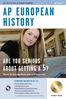 AP European History w/ CD-ROM (REA) (REA Test Preps)