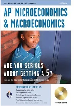 AP Microeconomics & Macroeconomics with CD-ROM (REA) (REA Test Preps)