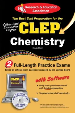 עטיפת הספר CLEP Chemistry W/CD (REA) - The Best Test Prep for the CLEP מאת Kevin R. Reel