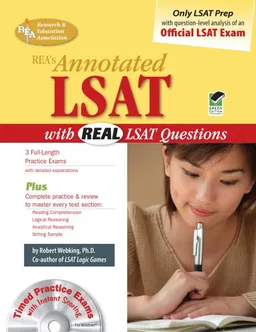 The Annotated LSAT (REA) w/CD (Test Preps)