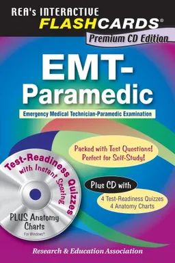 EMT-Paramedic Interactive Flashcards Book (REA) (Flash Card Books)
