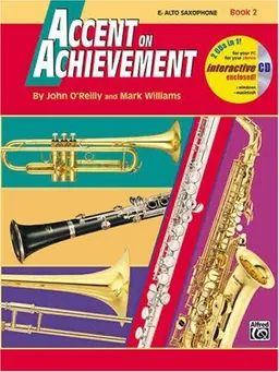 Accent on Achievement, Bk 2: E-Flat Alto Saxophone (Book & CD)