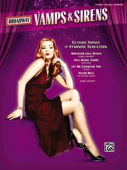 עטיפת הספר Broadway Vamps & Sirens (Piano/Vocal/Chords) מאת Alfred Publishing
