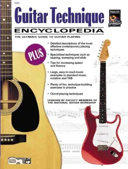 עטיפת הספר Guitar Technique Encyclopedia: The Ultimate Guide to Guitar Playing מאת Guy Capuzzo