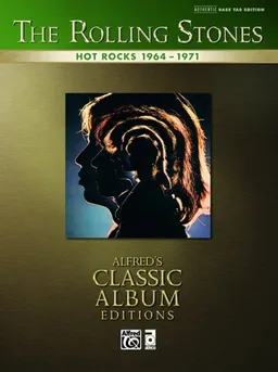 עטיפת הספר Hot Rocks 1964-1971: Authentic Bass TAB (Alfred's Classic Album Editions) מאת Alfred Publishing Staff
