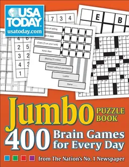 USA TODAY Jumbo Puzzle Book: 400 Brain Games for Every Day