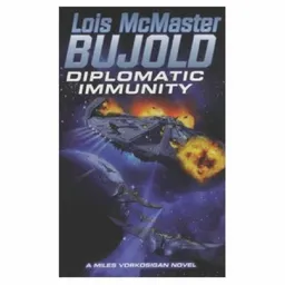 עטיפת הספר Diplomatic Immunity (Miles Vorkosigan Adventures) מאת Lois McMaster Bujold