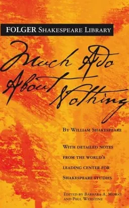 עטיפת הספר Much Ado About Nothing (Folger Shakespeare Library) מאת William Shakespeare