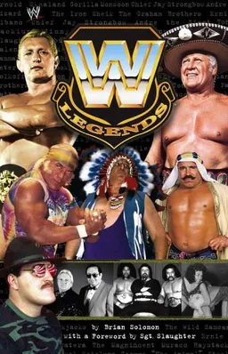 עטיפת הספר WWE Legends מאת Brian Solomon