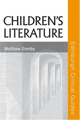 Children's Literature (Edinburgh Critical Guides to Literature)