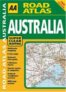 AA Road Atlas: Australia (AA Road Atlases)