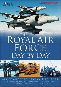 עטיפת הספר The Royal Air Force Day by Day מאת Air Commodore Graham Pitchfork