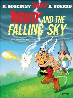 עטיפת הספר Asterix and the Falling Sky מאת Albert Uderzo
